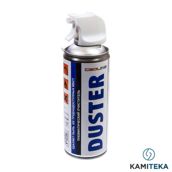 Compressed air Solins DUSTER, aerosol 400 ml. (pneumatic cleaner)