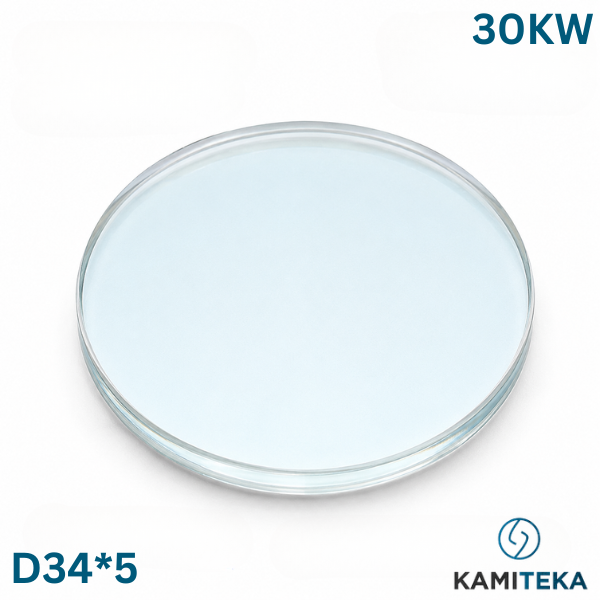 Protective glass D34mm*5mm (30 kW)