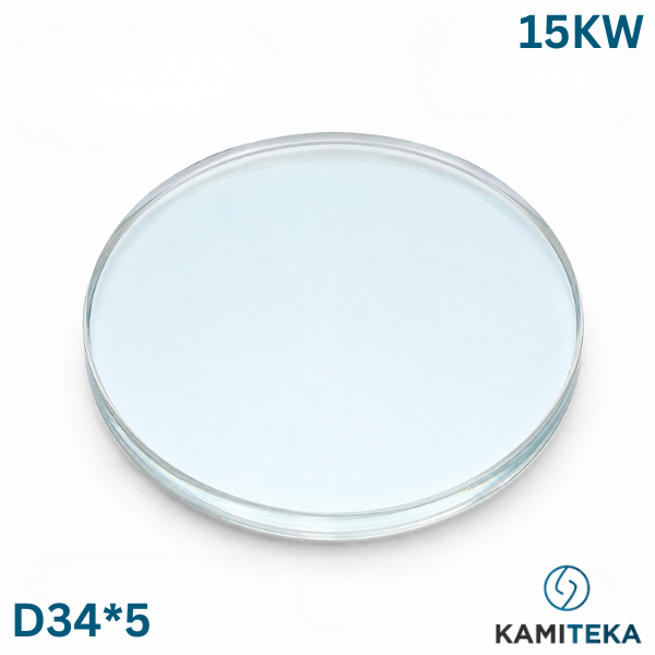 Protective glass D34mm*5mm (15 kW)