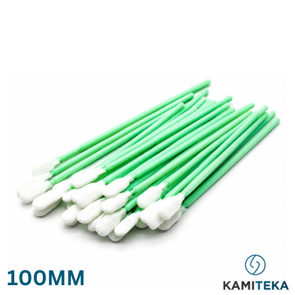 Pile-free cleaning sticks for optics (swabs) (100 pcs.) - length 100 mm