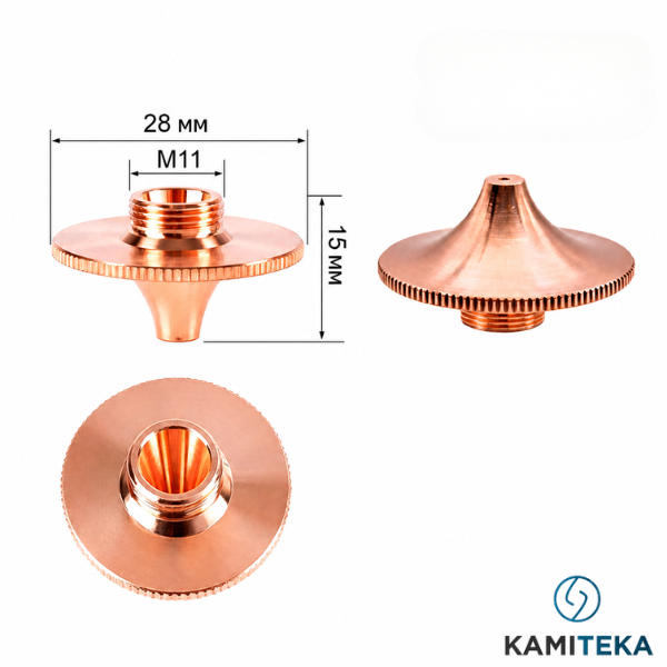 Double Hex nozzle (D28 M11 H15)