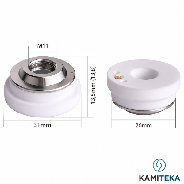 Ceramic nozzle holder KT XB (D31 M11)