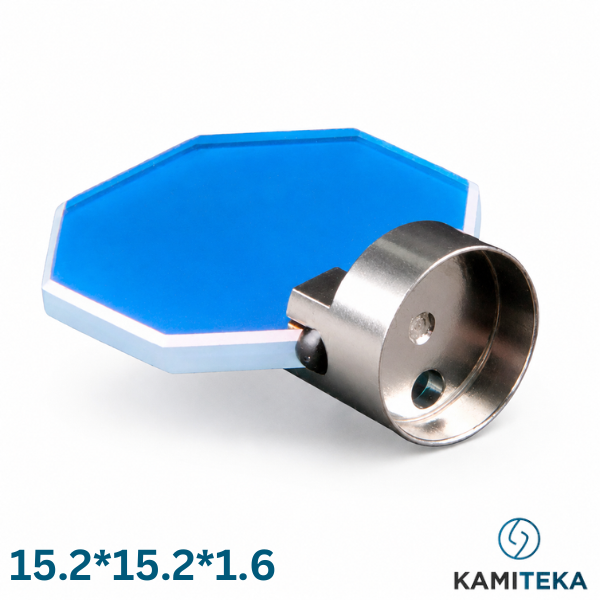 WRM-34 Reflective lens (mirror) 15.2*15.2*1.6 mm with holder (laser welding/cleaning)