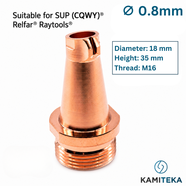 WNSUP-22-08 Welding nozzle M16 0.8 mm (Type AS-08)