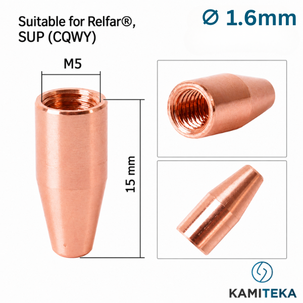 WNR-17-16 Guide nozzle 1.6 mm (Type SS-004-16)